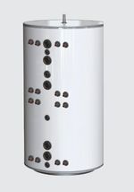 Acumulador de agua caliente sanitaria marca Thermia WT-C 1000. Volumen: 1000 l (20 apartamentos)